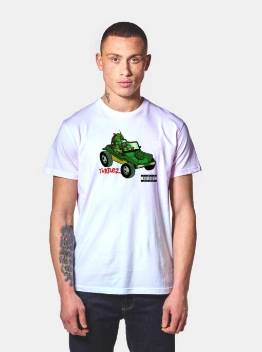 Turtlez Ninja Car T Shirt