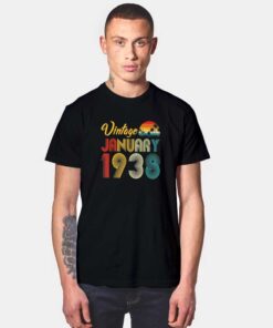 Vintage January 1938 T Shirt