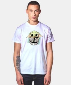 Yoda Baby In The Helmet T Shirt
