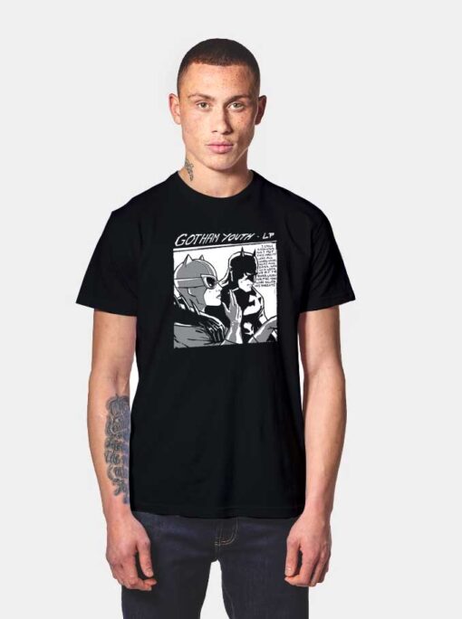 Batman Gotham Youth Pulp Fiction T Shirt