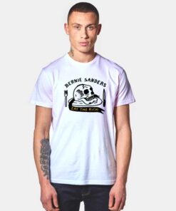Bernie Sanders Eat The Rich Skeleton T Shirt