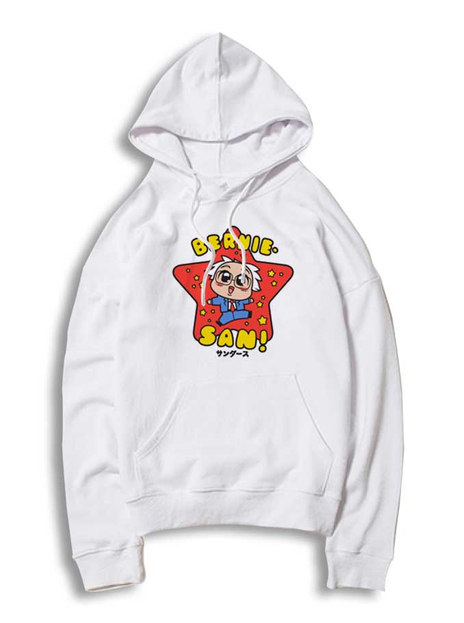 Bernie Sanders Japanese Chibi Cartoon Hoodie