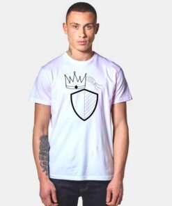 Coronavirus Shield And Crown Emblem T Shirt