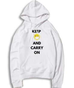 Coronavirus Wuhan Keep Calm And Carry On Hoodie