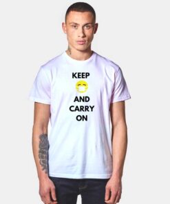 Coronavirus Wuhan Keep Calm And Carry On T Shirt