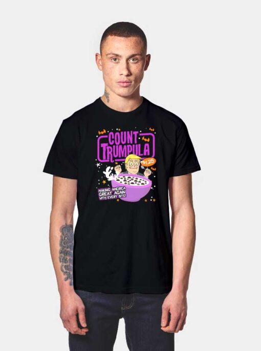 Dracula Count Trumpula T Shirt