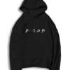 Friends Hebrew Logo Abstract Quote Hoodie