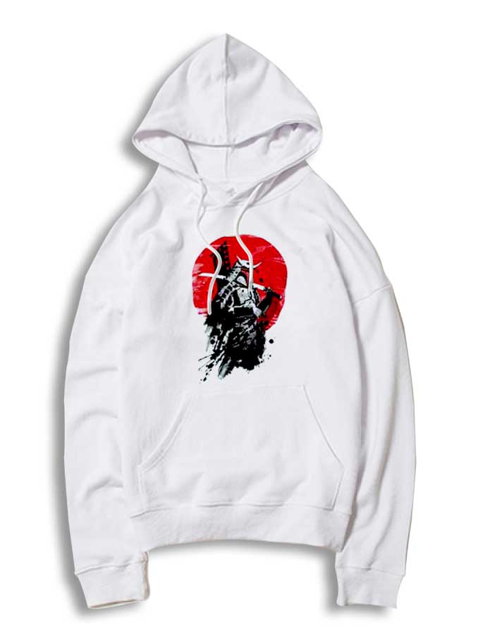 Japanese Mando Samurai Traditional Art Hoodie