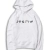 Justin Bieber Friends TV Show Style Hoodie