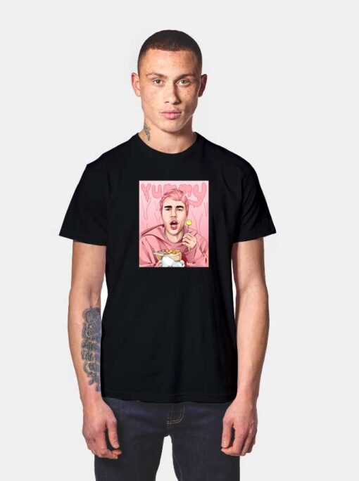 Justin Bieber Yummy Cartoon Artwork T Shirt