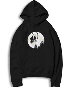 Mando Casting Error Yoda Moon Jump Hoodie