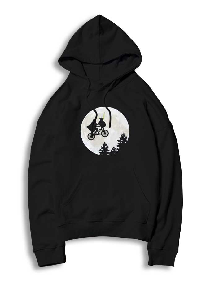 Mando Casting Error Yoda Moon Jump Hoodie