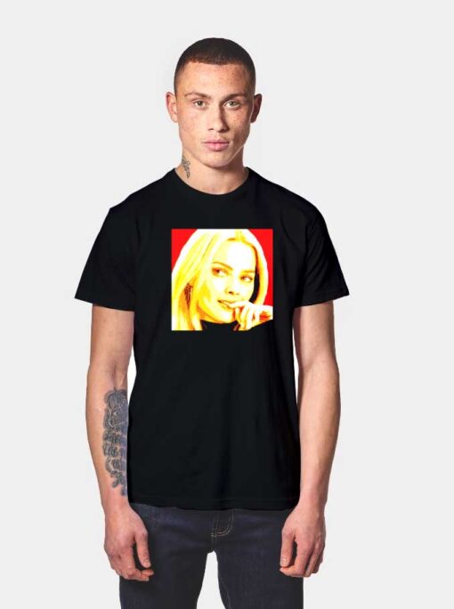 Margot Robbie Painting T Shirt