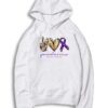 Peace Love Cure Alzheimer Patient Hoodie