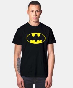 Retro Batman Iconic Logo T Shirt