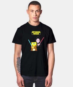 Retro Sponge Wars T Shirt