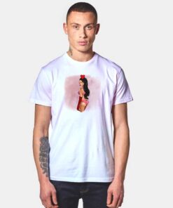Rihanna Sexy Body Bad Girl Illustration T Shirt