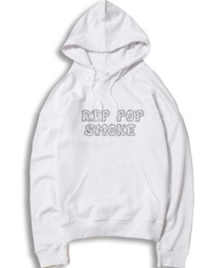 The Back View Of Legend Pop Smoke Hoodie