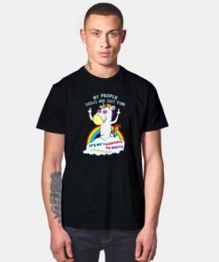 Unicorn My People Skills Are Just Fine T Shirt