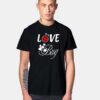 Valentine Love Bug T Shirt