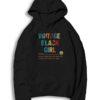 Vintage Black Girl Knows More Than She Says Hoodie