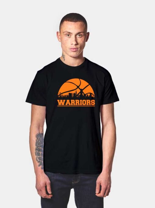 Warriors Brooklyn Skyline T Shirt