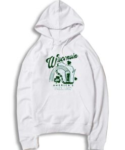 Wisconsin America’s Ireland Beer Clover Hoodie