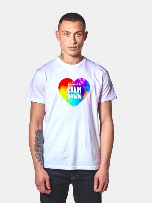 You Need To Calm Down Pride T Shirt