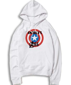 America's Ass On Captain America's Shield Hoodie