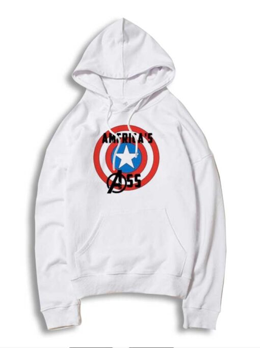 America's Ass On Captain America's Shield Hoodie