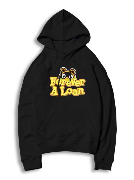 Animal Crossing Forever A Loan Logo Hoodie