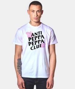 Anti Peppa Peppa Club Peppa Pig Logo T Shirt