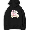 April Hare Pink Egg Bunny House Hoodie