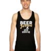 Beer Jesus And Joe Diffie Quote Logo Tank Top