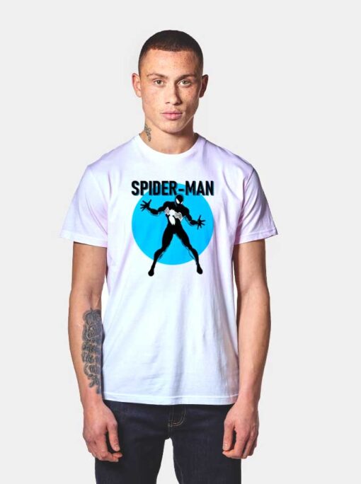 Black Spiderman Symbiote Venom Alien T Shirt