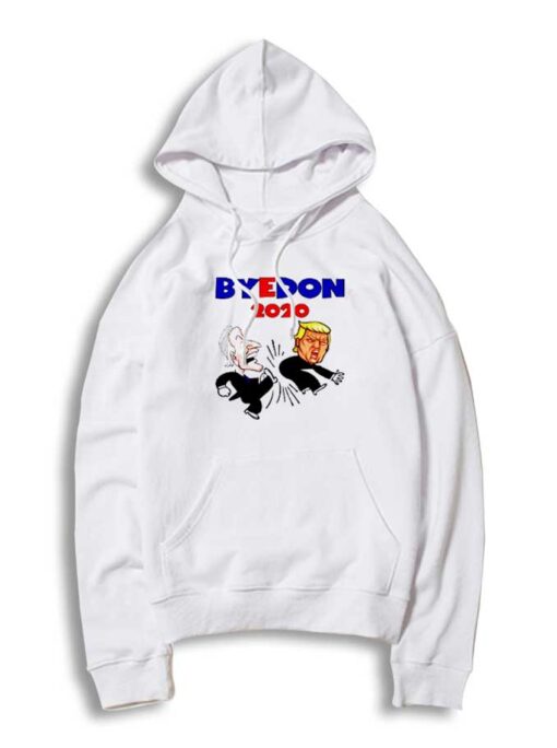 Cartoon Byedon 2020 Funny Donald Trump Hoodie