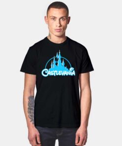 Castlevania Disney World Castle Logo T Shirt