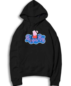 Classic Peppa Pig Logo Original Style Hoodie