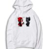 Deadpool Black Panther Bad Kitty Superheroes Hoodie