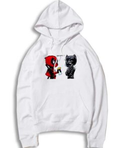 Deadpool Black Panther Bad Kitty Superheroes Hoodie