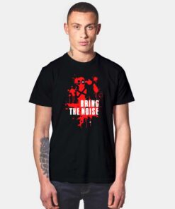 Deadpool Bring The Noise Retro T Shirt