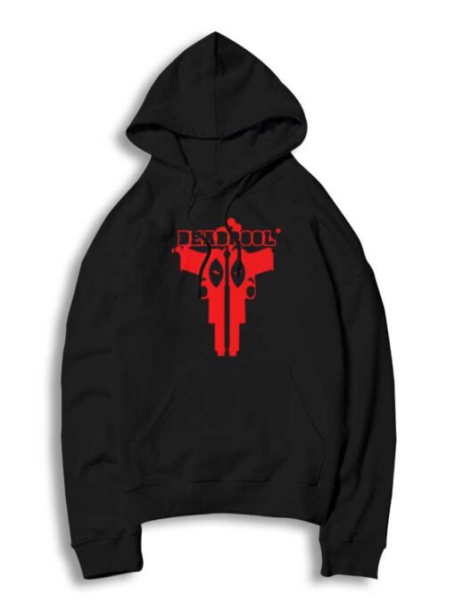 Deadpool Guns Double Desert Eagle Pistol Hoodie