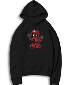 Deadpool Super Mario Chibi Inspired Hoodie