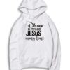 Disney In My Veins Jesus In My Heart Quote Hoodie