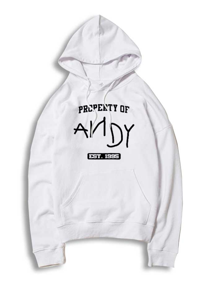 Disney Property Of Andy Established 1995 Hoodie