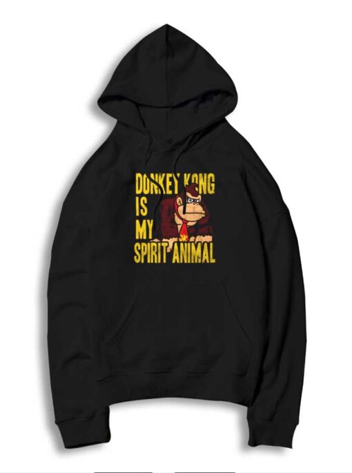 Donkey Kong Is My Spirit Animal Vintage Hoodie
