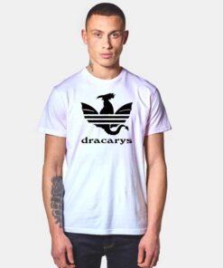 Dracarys Game Of Thrones And Adidas Mashup T Shirt
