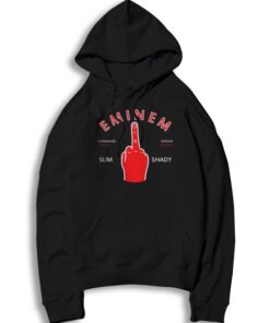 Eminem Slim Shady Middle Finger Rap God Hoodie
