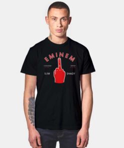 Eminem Slim Shady Middle Finger Rap God T Shirt