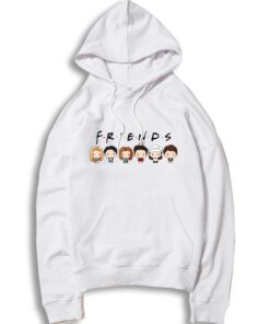 Friends Character Chibi Friends Line Up Hoodie